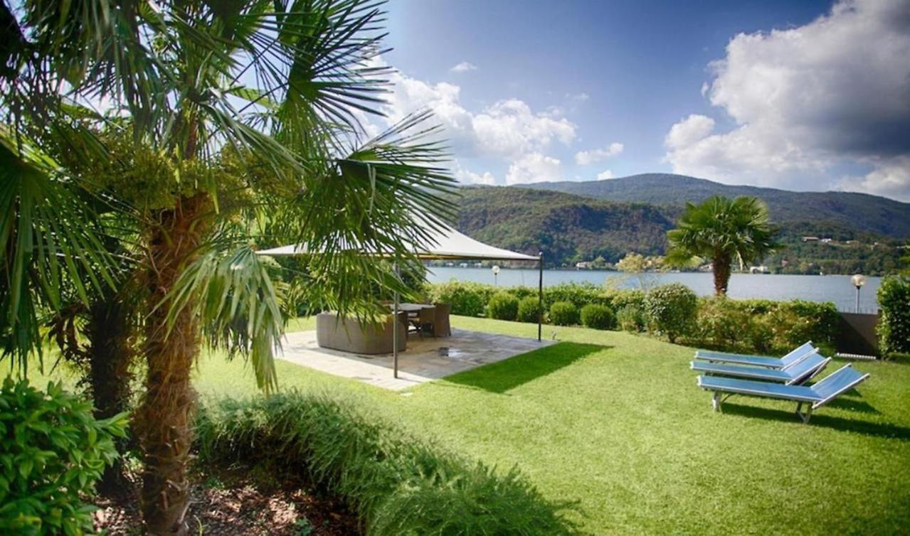 B&B Dolce Vista Al Lago Lugano Porto Ceresio Exterior foto
