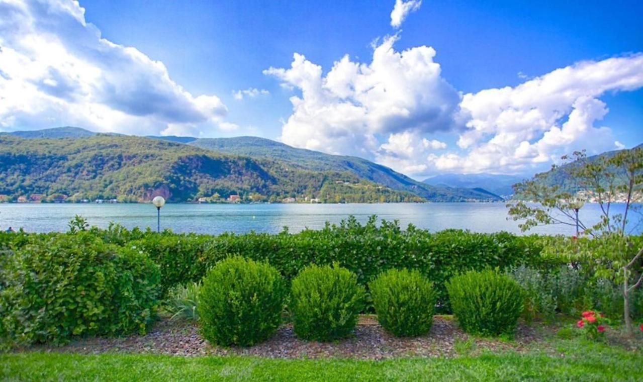 B&B Dolce Vista Al Lago Lugano Porto Ceresio Exterior foto