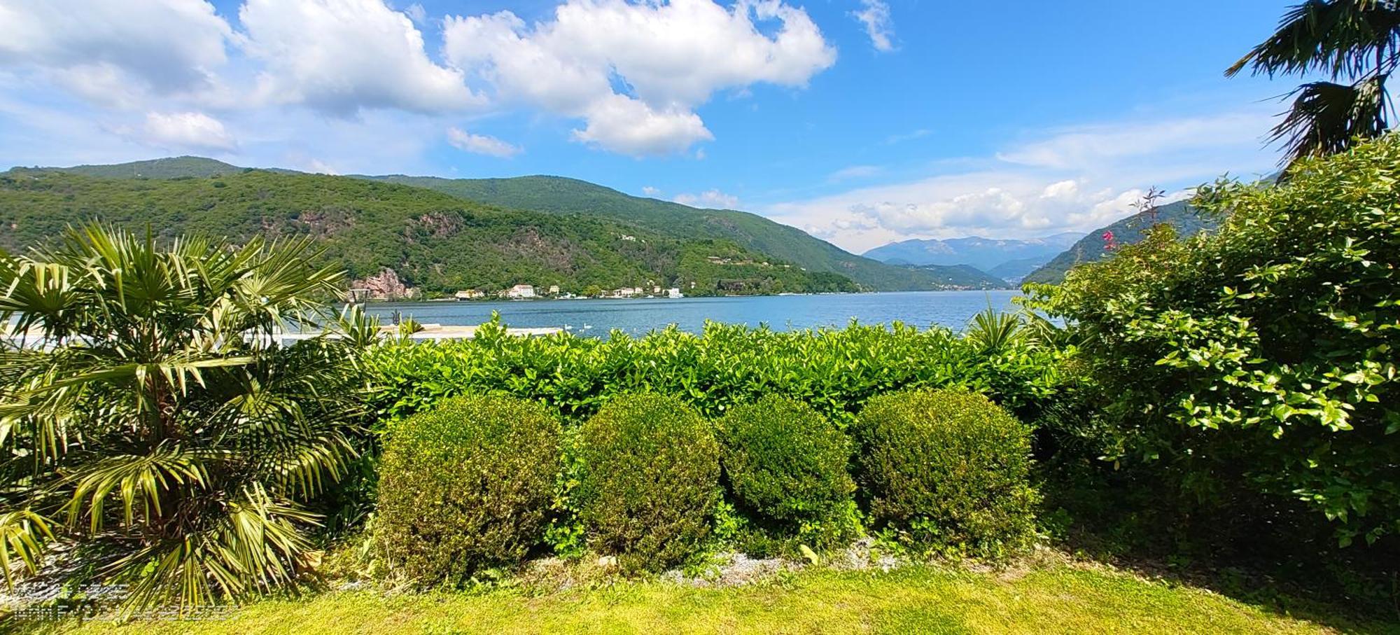B&B Dolce Vista Al Lago Lugano Porto Ceresio Exterior foto