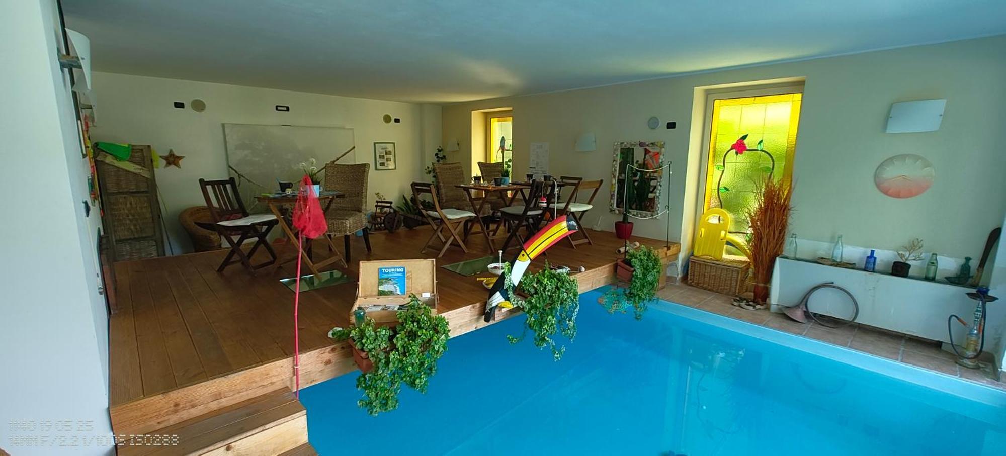 B&B Dolce Vista Al Lago Lugano Porto Ceresio Exterior foto